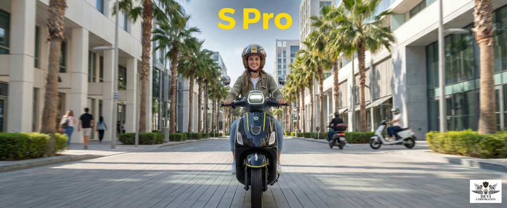 EV Devi electric scooter in India